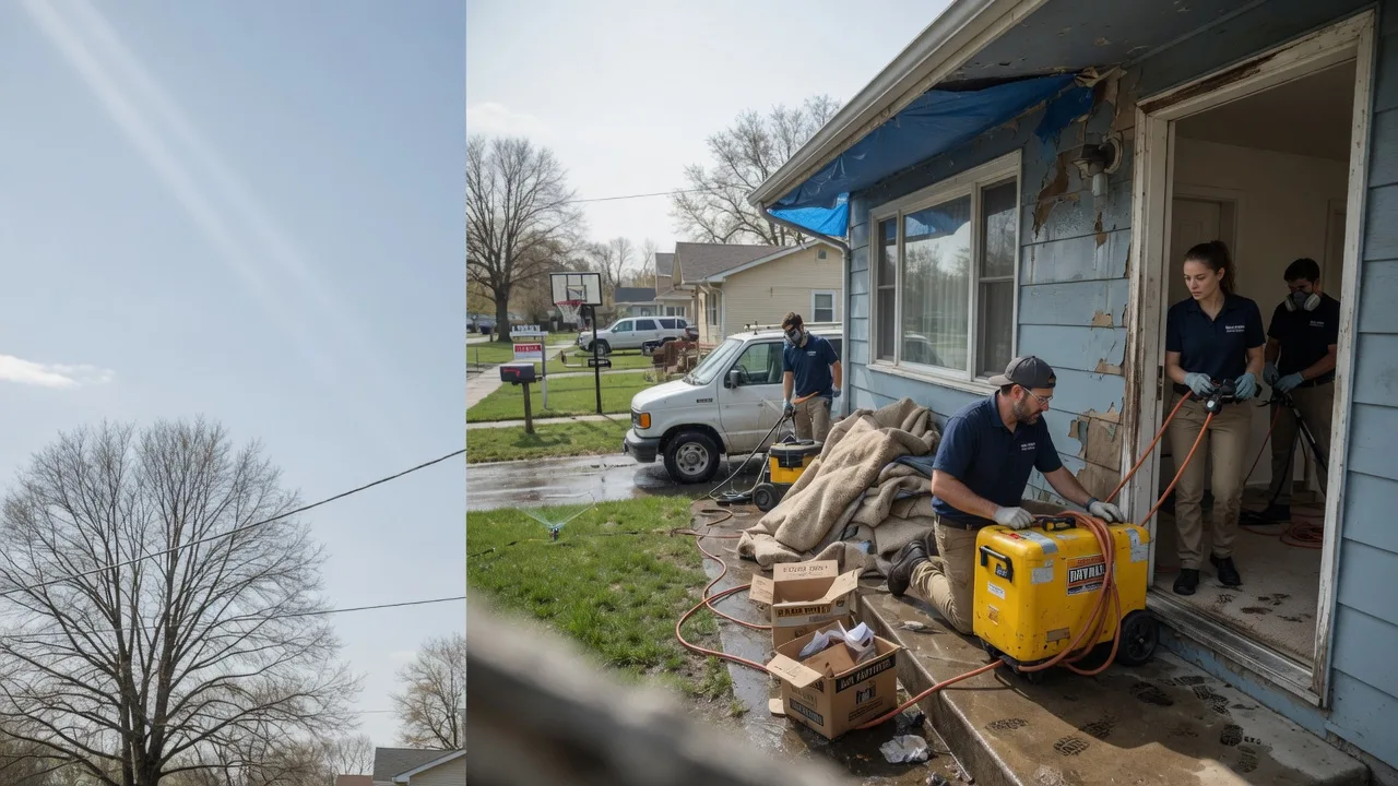 Basement Flood Cleanup in Grimsley, TN near me